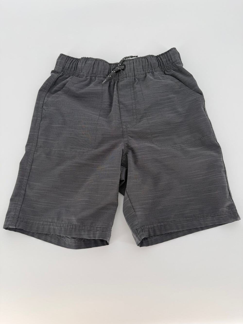 Jumping Beans Boys Gray Performance Shorts Size 7 Elastic Waist Drawstring